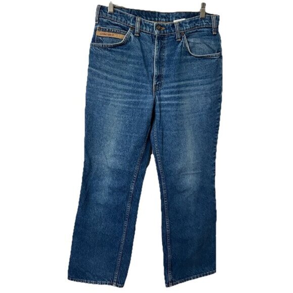 Vintage Great Western Garment Company Jeans Mens 34x30 Cowboy Straight Leg Blue - Picture 1 of 10